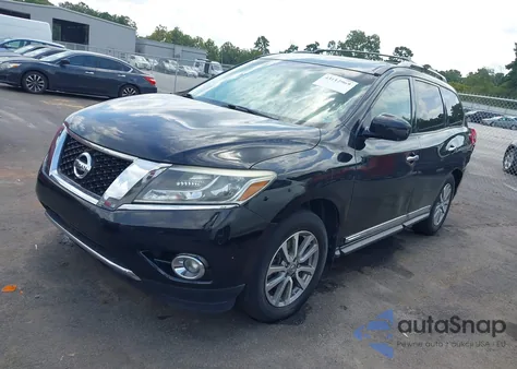 2015 Nissan Pathfinder Sl из США, поврежденный, VIN 5N1AR2MN8FC603907